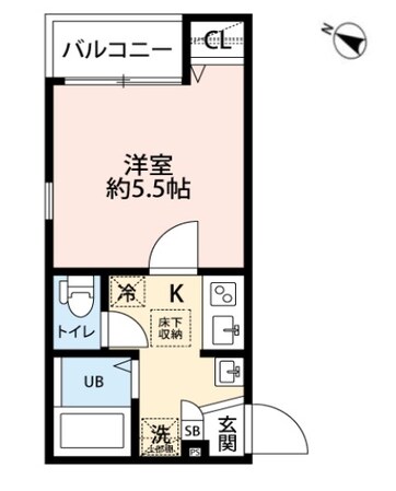 レーヴワラビの物件間取画像